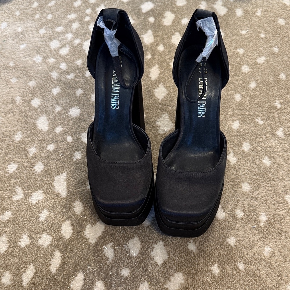 Black Platform Heels
